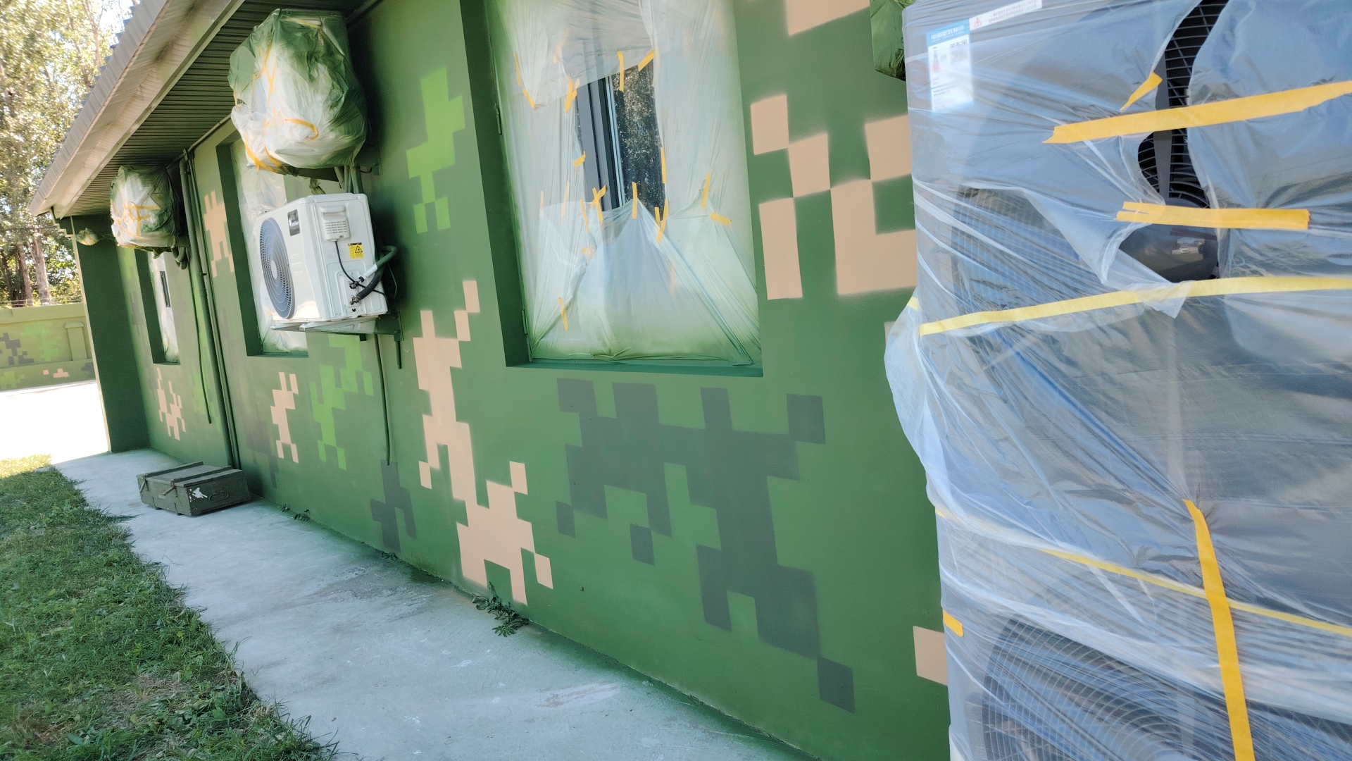 黔东南外墙迷彩漆施工多少钱 伪装迷彩漆  